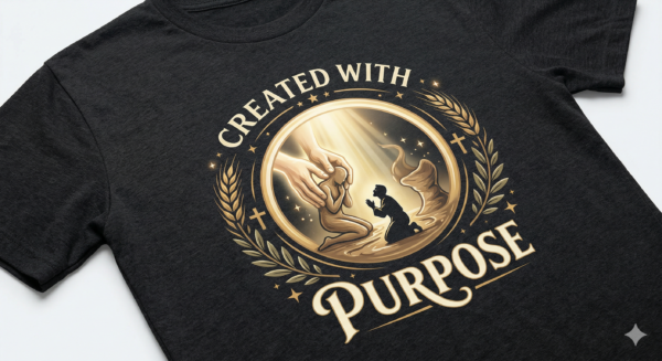 T-shirt - Created with purpose